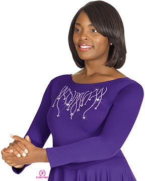 Iron-On Reigning Cross Appliqué - Eurotard - 11PR